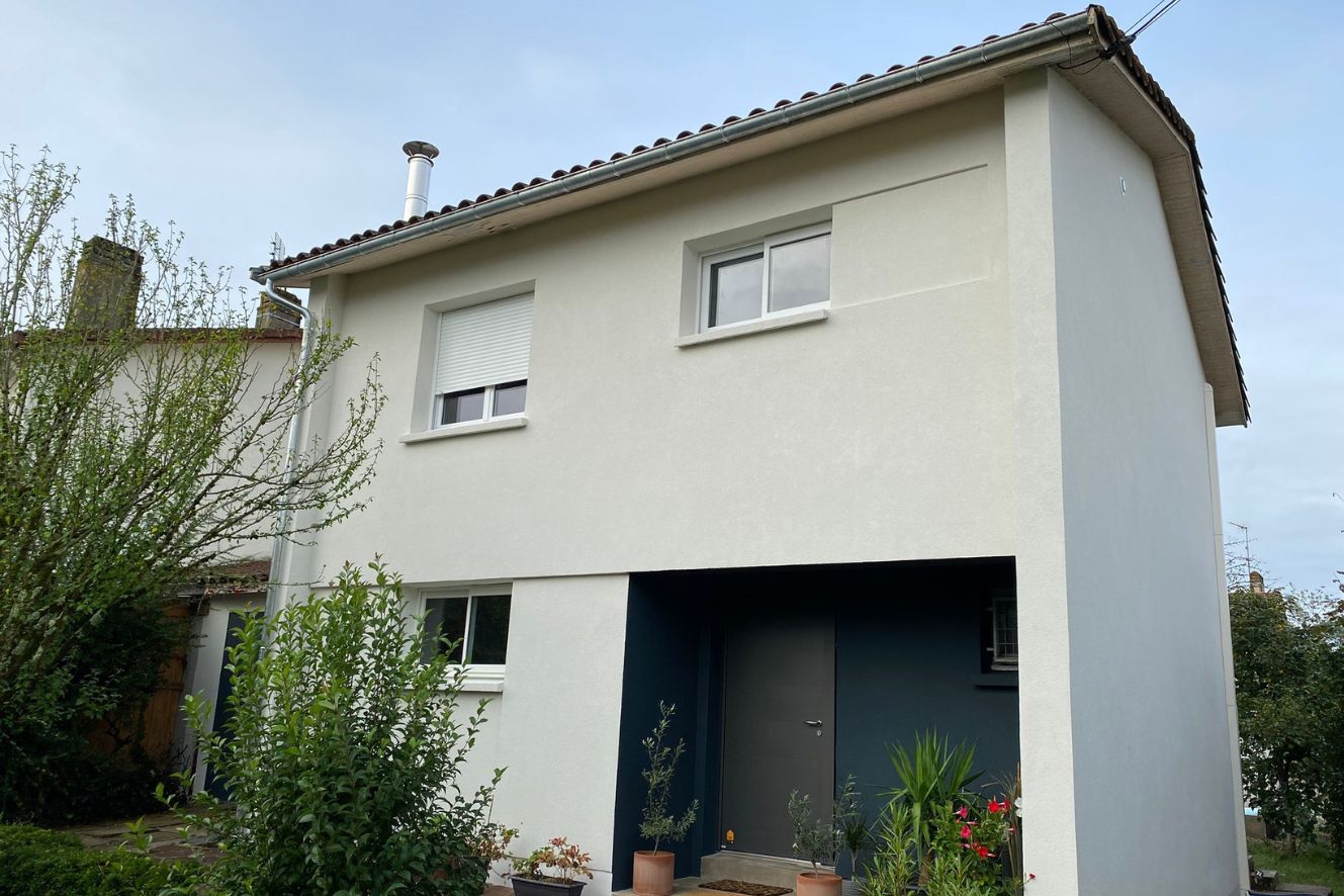 Après réalisation ravalement de façade à Toulouse