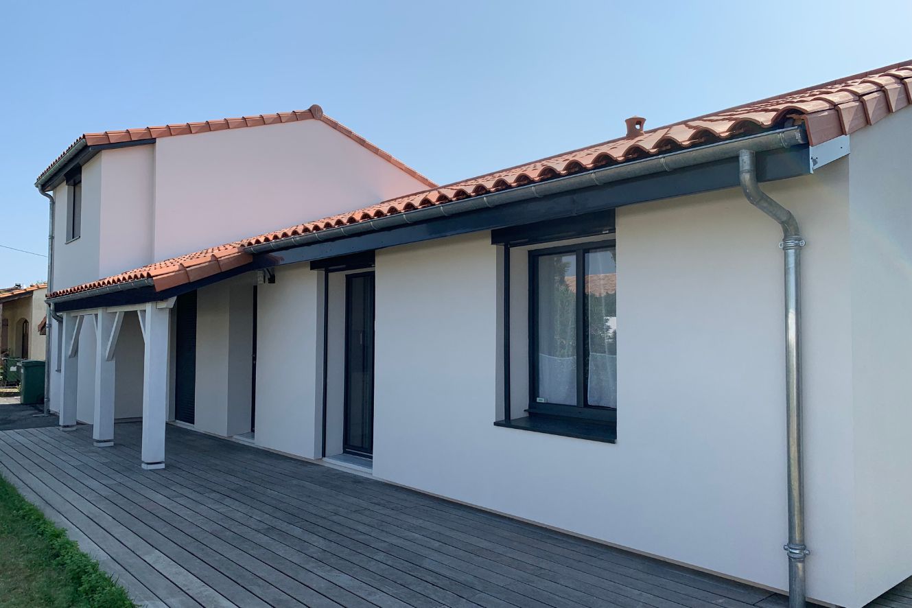 Après chantier isolation thermique par l'extérieur ISO&FACE31